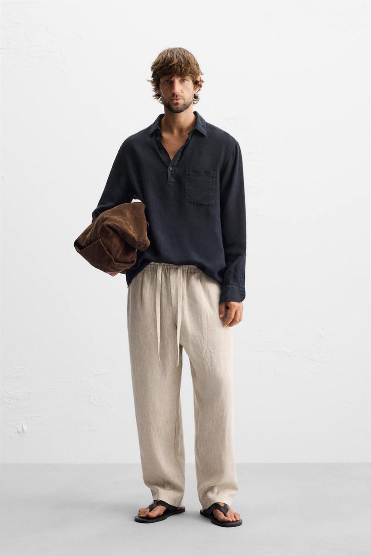 Le Classique Pantalón Leinenhose