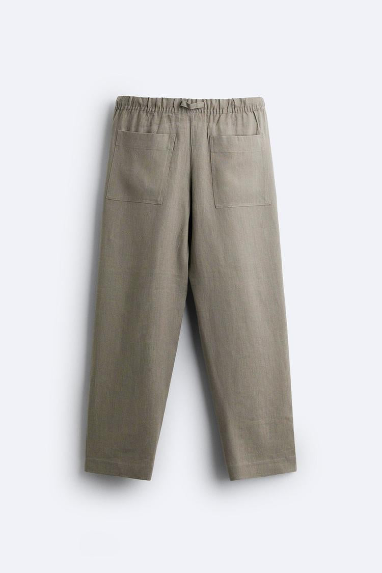 Le Classique Pantalón Leinenhose