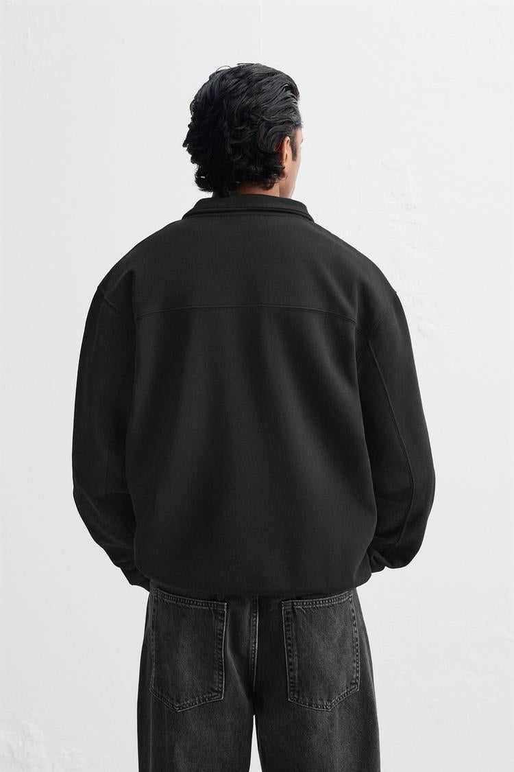 Classique Zippée Rollkragenpullover