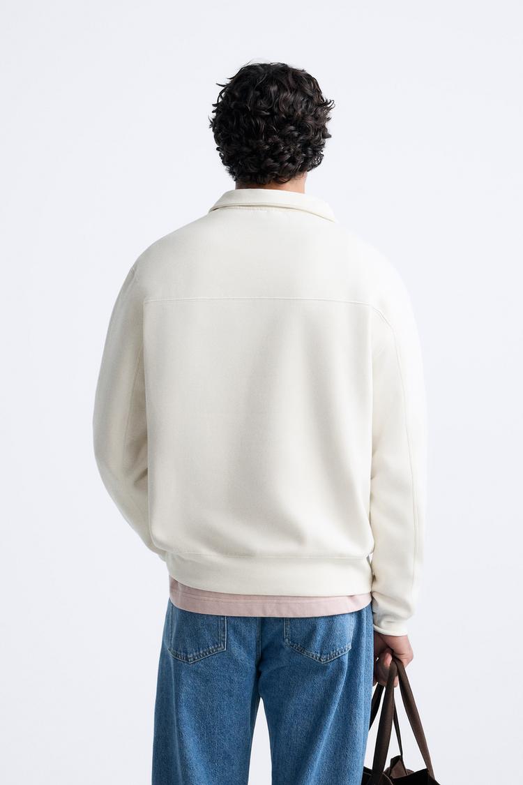 Classique Zippée Rollkragenpullover