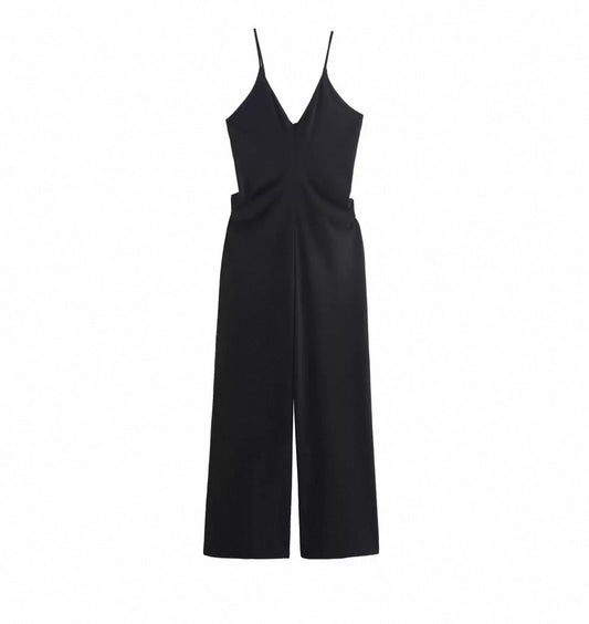 Sensuellé Noir Jumpsuit