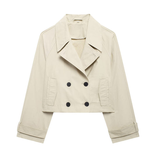 Classiqué Luxe Trench Kurzmantel 1.0