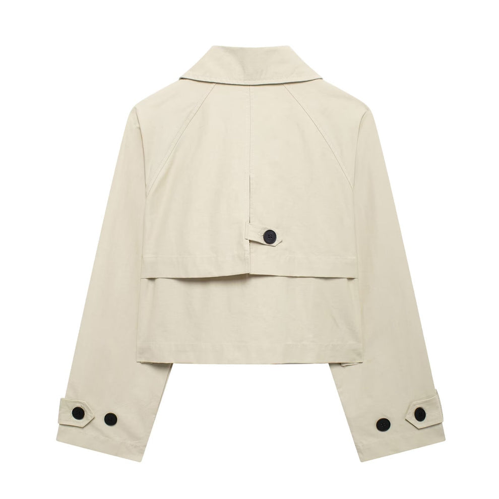 Classiqué Luxe Trench Kurzmantel 1.0