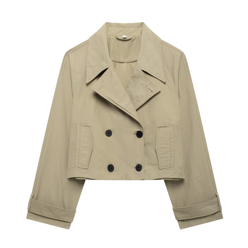 Classiqué Luxe Trench Kurzmantel 1.0