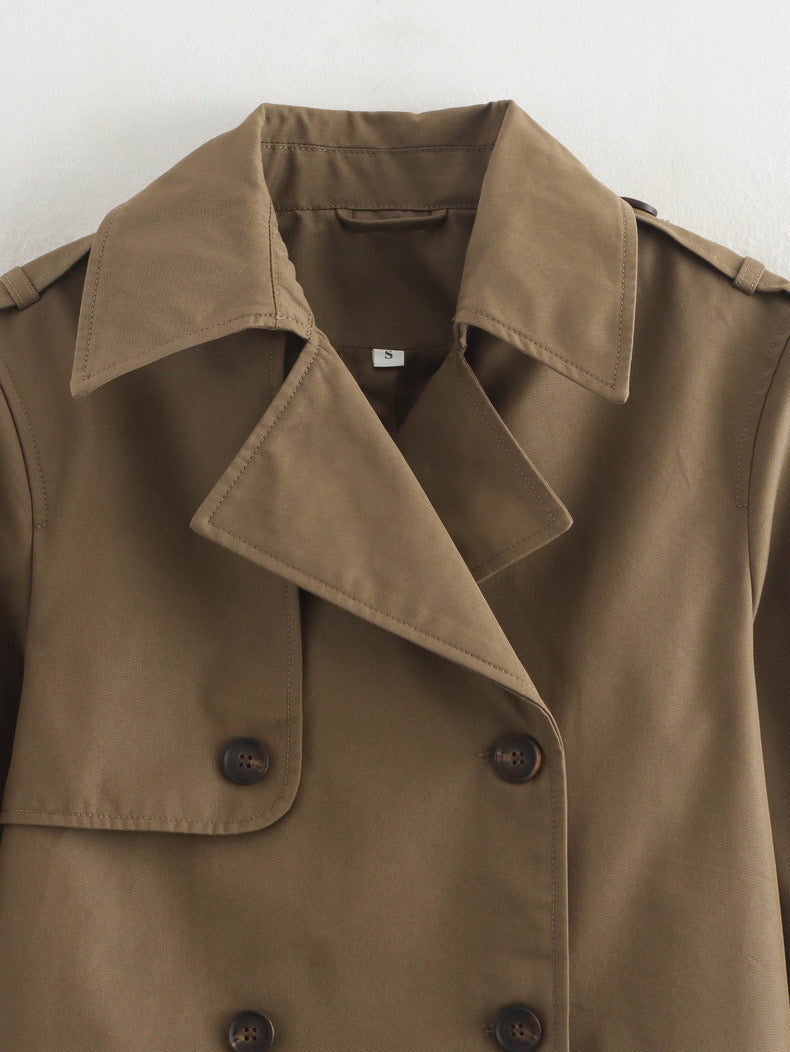 Classiqué Luxe Trench Kurzmantel 2.0