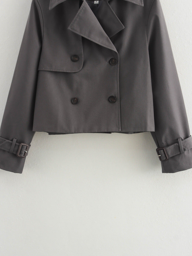 Classiqué Luxe Trench Kurzmantel 2.0